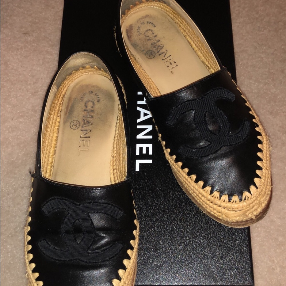 Authentic Chanel Espadrilles